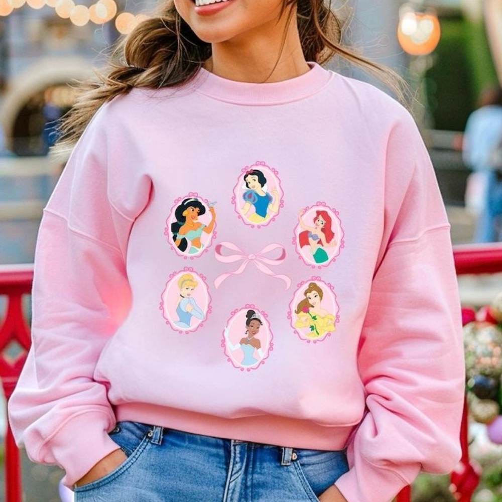 Disney Princess Pink Sweatshirt